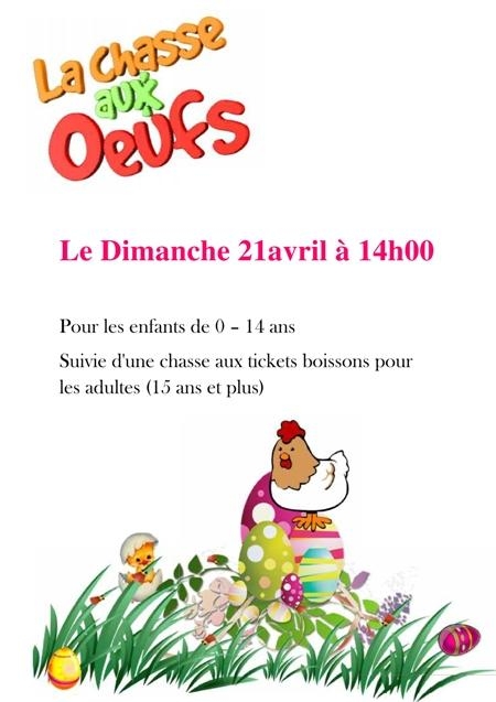Chasse aux oeufs Chasse aux oeufs